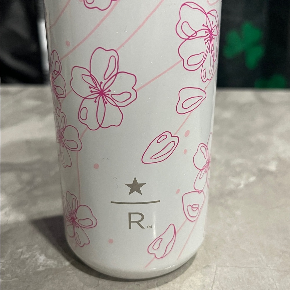 Starbucks Reserve 2023 Sakura Stainless Steel Bottle - Picture 6 of 6